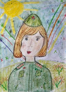 СЕСТРА СЛУЖИТ В АРМИИ. Сергеева Маша